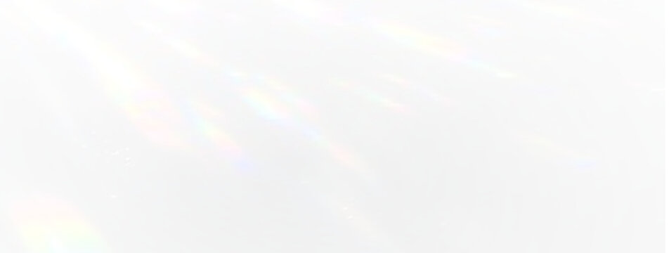 Fantasy light filter png. Rainbow refraction with crystal glare, shiny beam, and glowing flare. Iridescent effect for jewelry, design background, or abstract sparkle overlay.