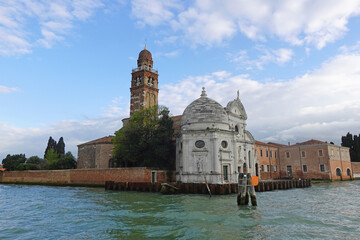 San Michele cemetery in Venice, Italy