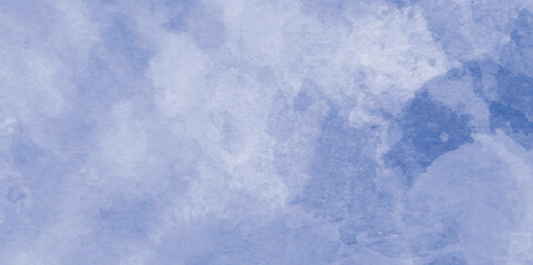 Abstract blue background with vintage and old looking paper background. sky blue paper texture design with pastel watercolor hand painted background texture. Creative and painted old grunge paper	

