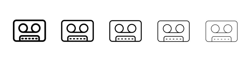 Voicemail icon simple illustration logo art