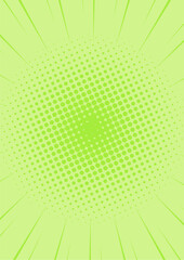 ハーフトーンのサンバーストの背景イラスト素材　集中線　halftone sunburst background	
