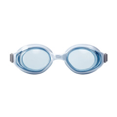 Clear Swim Goggles with Adjustable Strap for Pool and Open Water Activities Transparent background or PNG