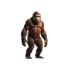 Powerful 3D Render of a Male Australopithecus Afarensis Hominid