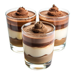 Chocolate mousse png – creamy decadent dessert