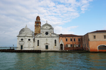 San Michele cemetery in Venice, Italy