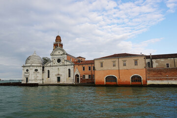 San Michele cemetery in Venice, Italy