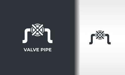 Valve Pipe Vector, Icon Or Logo Sign Isolated Symbol Illustration