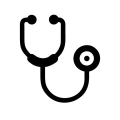 stethoscope icon vector illustration