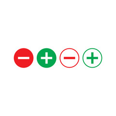 minus plus button icon