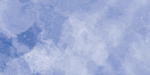 Abstract blue background with vintage and old looking paper background. sky blue paper texture design with pastel watercolor hand painted background texture. Creative and painted old grunge paper	
