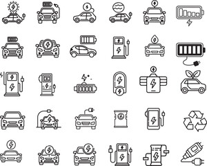 Electrics Icon Set