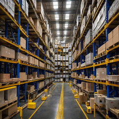 warehouse worker in warehouse