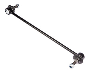 Auto suspension parts, stabilizer bar on a white background