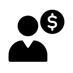 investor icon vector illustration