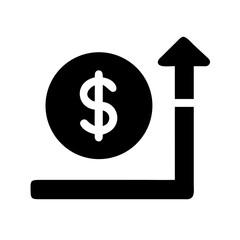 revenue icon vector illustration