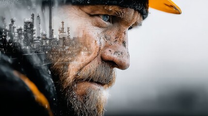 Electrical Engineer a man, possibly in his 40s to 50s, with facial hai