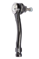 Auto suspension parts, stabilizer bar on a white background