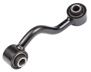 Auto suspension parts, stabilizer bar on a white background