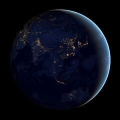 earth in space