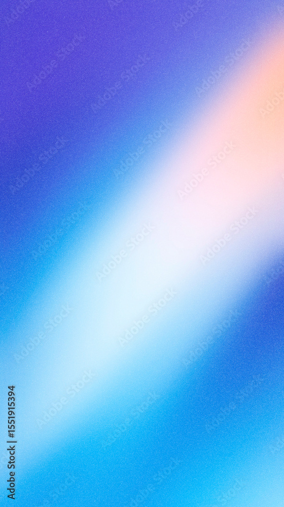 Poster abstract gradient background featuring soft blue and purple hues with a subtle light streak, creatin