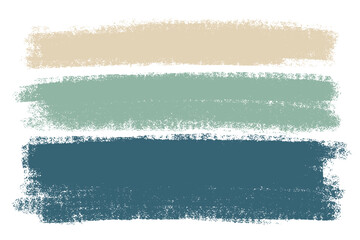 Collection of vector paint bold brush strokes, hand drawn thick grunge lines, rectangle shapes. Sketchy bold horizontal lines. Colorful artistic backgrounds.