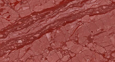 Deep Red Marble Texture High-Resolution Background Image