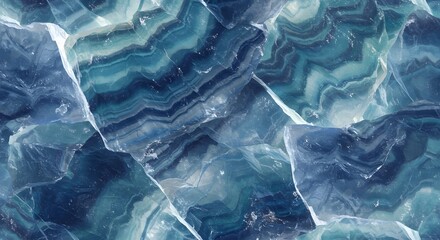 Stunning Blue and Teal Agate Crystal Texture Abstract Background Image