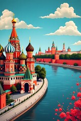 kremlin in moscow russia