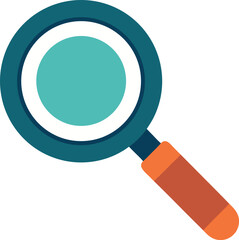 vector magnifying glass icon