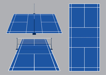 Badminton Court Diagrams and Different Layouts