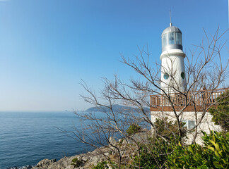 Korea, Busan, Lighthouse on the Rock
