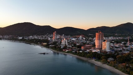 First light touches the ocean as the day begins — golden skies, calm seas, and nature in perfect...