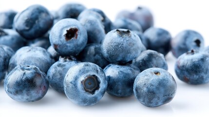 The vibrant and nutritious blueberries fresh from the farm.