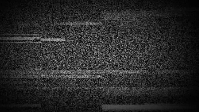 No signal tv cannel icon animation concept .simple no signal