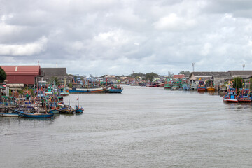 boats on the river