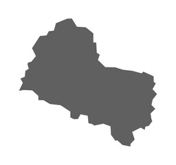 Budaun District Map of Uttar Pradesh, India