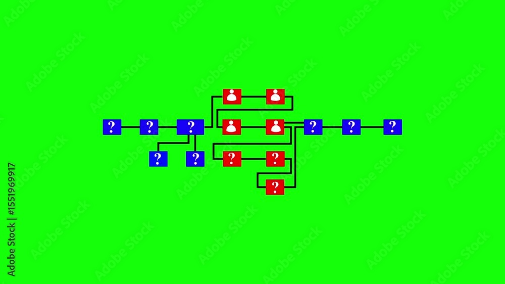 Poster network with elements and unknown data. network represents connectivity, data flow, and complex digi