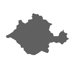 Gonda District Map of Uttar Pradesh, India