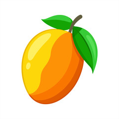 tropical mango fruit clipart isolated on white background 4 on transparent background