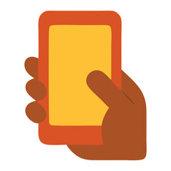 mobile shopping flat icon