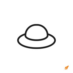 hat icon is designed in a visually appealing and easily recognizable style. It’s suitable for various visual needs such as apps, presentations, digital media, or other graphic design projects.