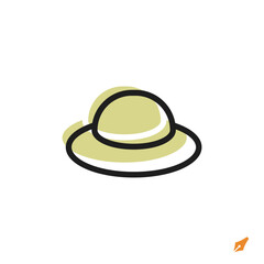 hat icon is designed in a visually appealing and easily recognizable style. It’s suitable for various visual needs such as apps, presentations, digital media, or other graphic design projects.