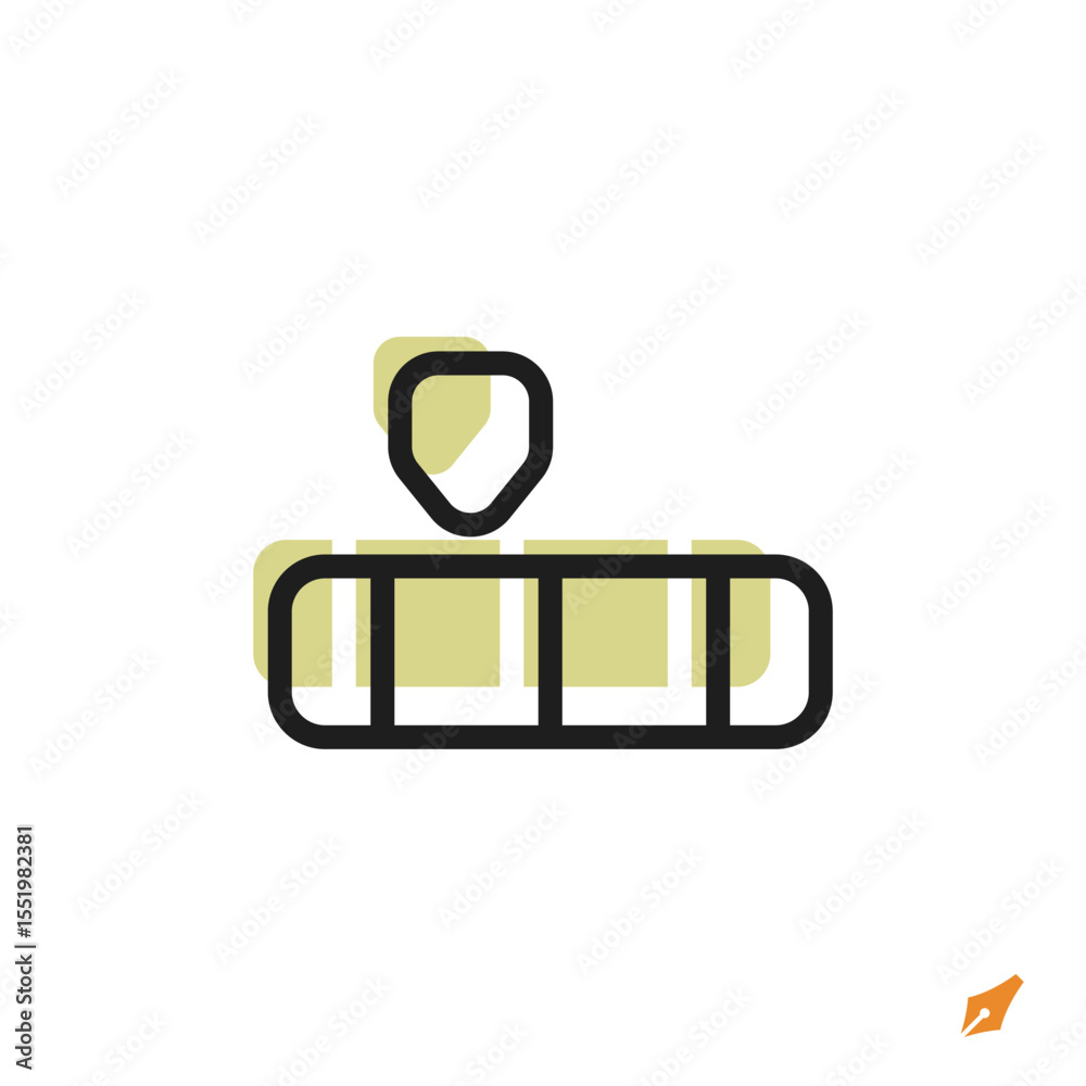 Poster switch icon is designed in a visually appealing and easily recognizable style. it’s suitable for var