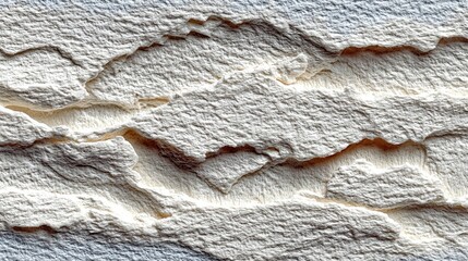 White Cream Paper Texture: Abstract Wave Pattern Background