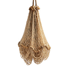 Obraz premium Fishing net isolated on transparent background