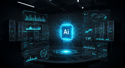 A futuristic AI cyber defense network that actively detects and neutralizes digital threats in real-time