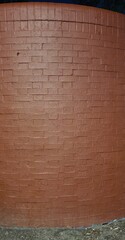 red brick wall