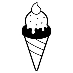 ice cream cone