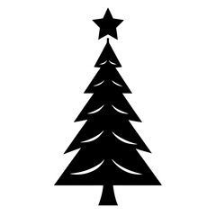 abstract christmas tree