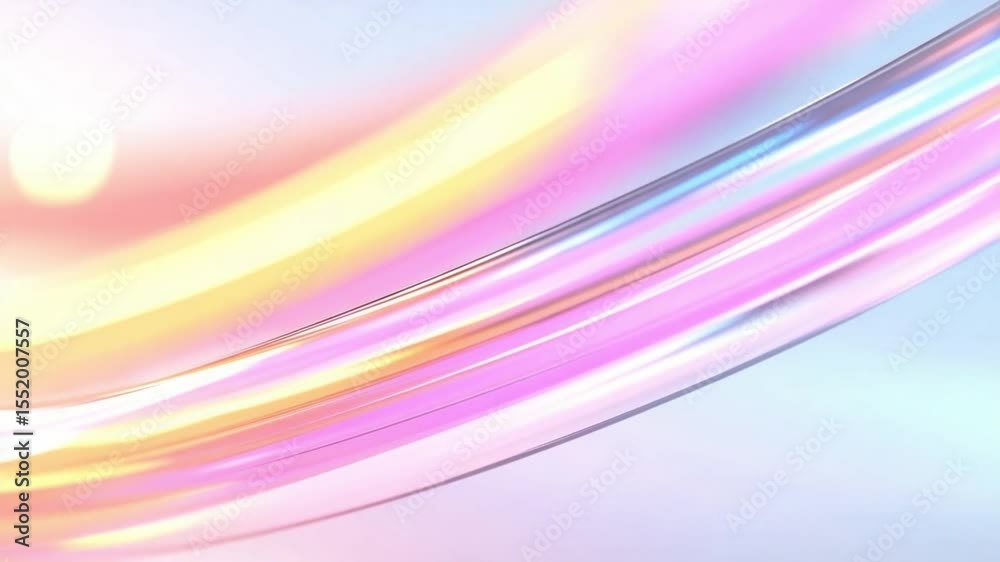 Aufkleber Abstract Colorful Swirl: A captivating abstract composition of vibrant colors, blending seamlessly to create a dynamic and flowing visual.